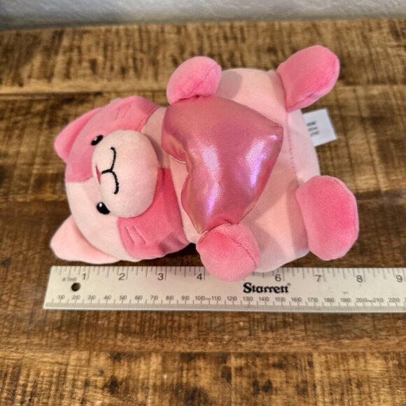 Pink Cat Plush Holding Heart Stuffed Animal Valentine's Day 6" Target - Picture 7 of 8